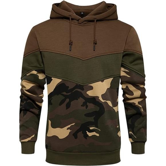 Other - Men's Novelty Color Block Hoodies Cozy Sport Outwear